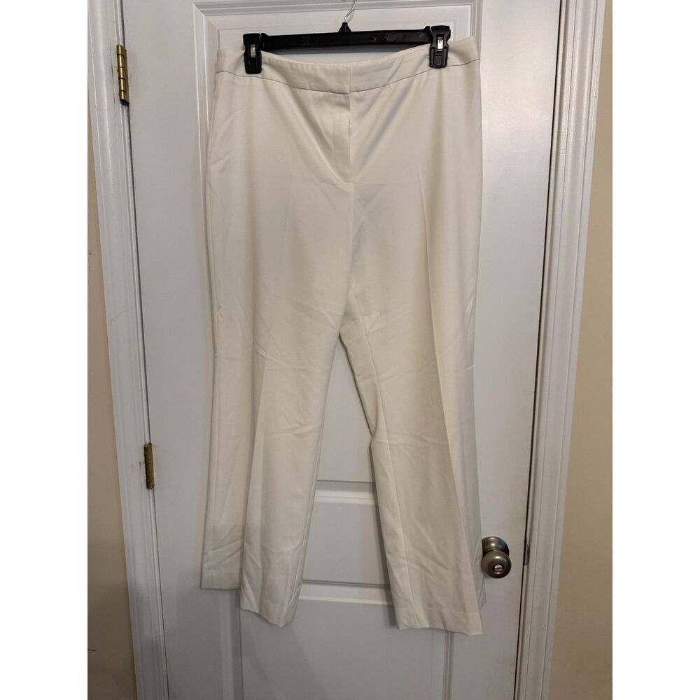 Jones New York Collection Stretch Dress Pants – Ivory/White – Women’s Size 14